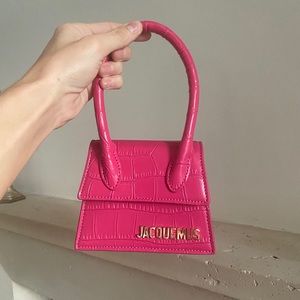 Pink mini Jacquemus purse
